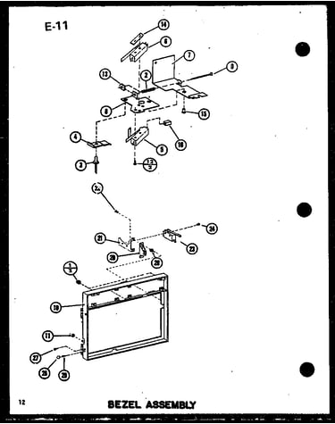 Bezel assembly