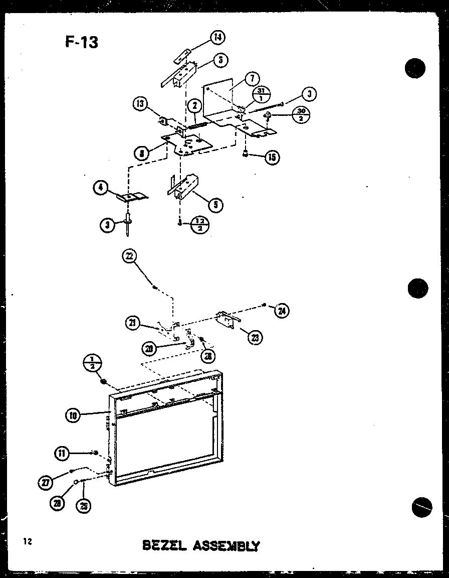 Bezel assembly
