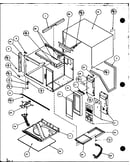 Cabinet and control panel