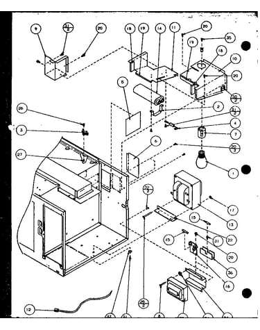 Transformer and magnetron