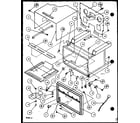 Amana RC20SE-P1104103M cabinet parts diagram