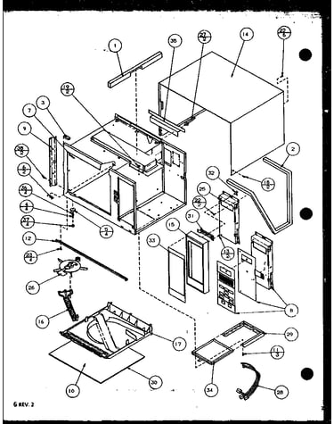 Cabinet and controls