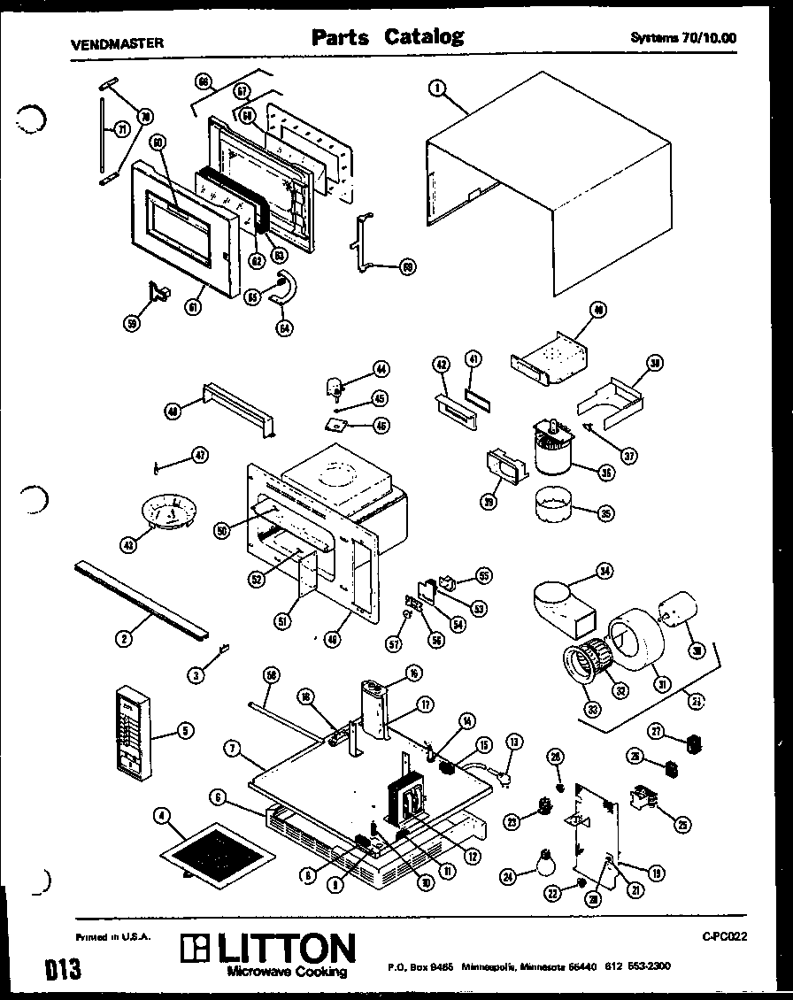 70/10.00 parts