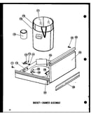 Bucket + drawer assembly