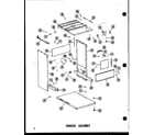 Amana SMCD-2-A/P18011-10TA chassis assembly diagram