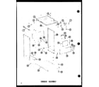 Amana ESMC-1/P18011-15T chassis assembly diagram