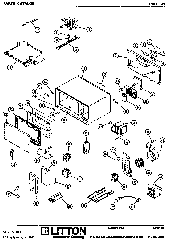 Microwave parts(1131.101)