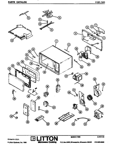 Microwave parts(1131.101)