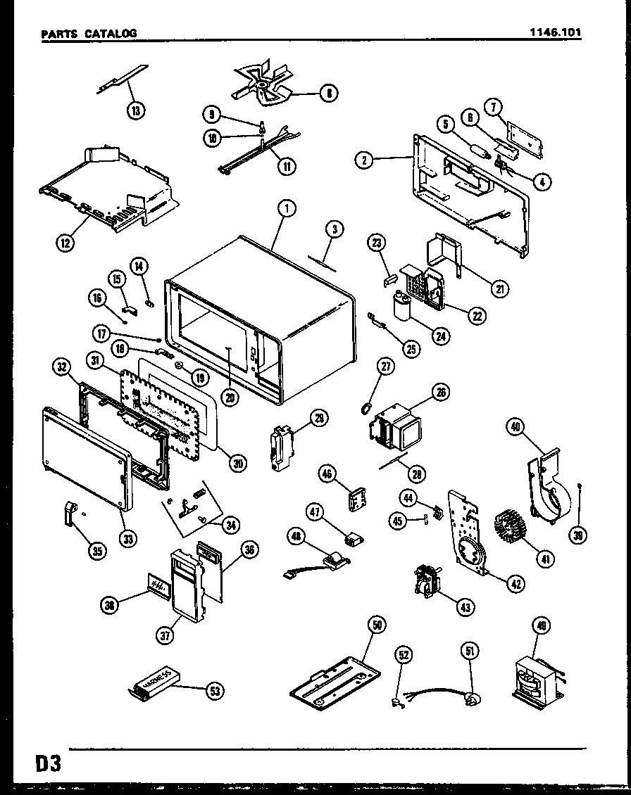 MICROWAVE PARTS