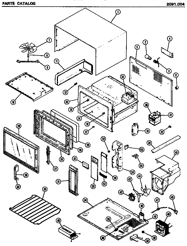 MICROWAVE PARTS