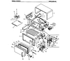 Amana LA15700.A microwave parts diagram