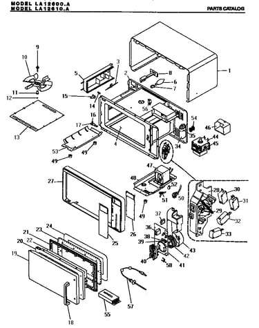 Mw parts (la12600.a) (la12610.a)