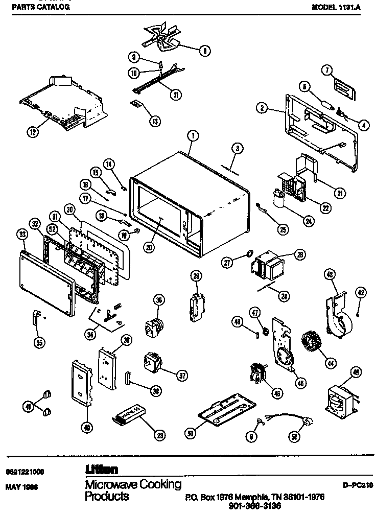 MICROWAVE PARTS (1131.A)