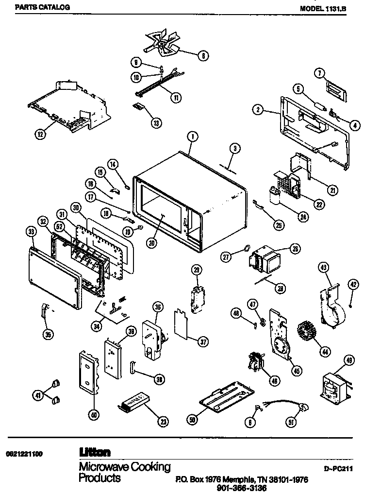 MICROWAVE PARTS (1131.B)