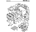 Amana 1736.000 microwave parts diagram