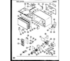 Amana 1340.001 microwave parts diagram