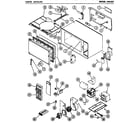 Amana 1444.001 microwave parts diagram