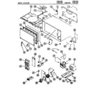 Amana 1465.002 microwave parts diagram