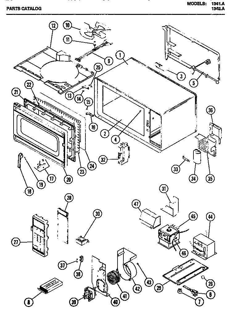 MICROWAVE PARTS