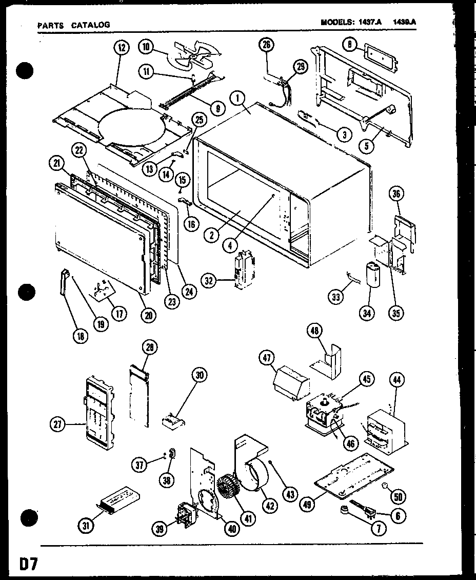 MICROWAVE PARTS