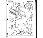 Amana 1439.A microwave parts diagram