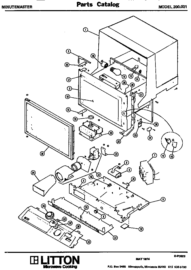 MICROWAVE PARTS (200.001)