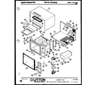 Amana 402.001 microwave parts diagram