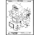 Amana 403.001 microwave parts diagram