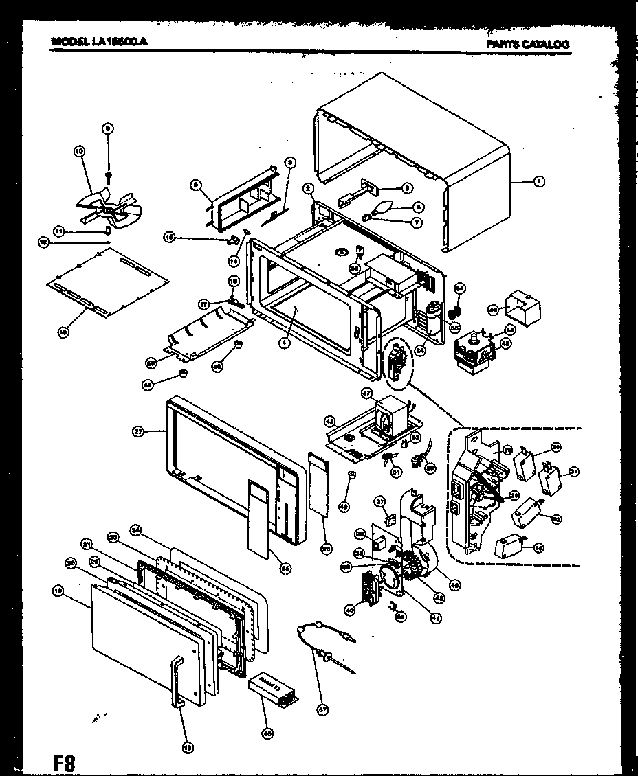 MICROWAVE PARTS