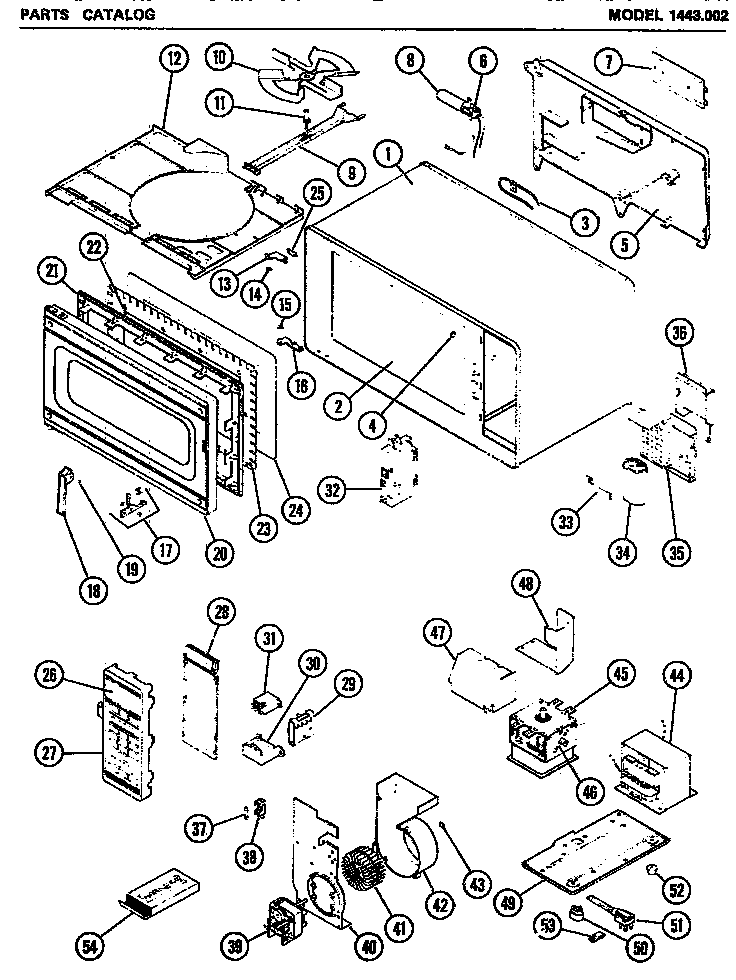 MICROWAVE PARTS