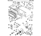 Amana 1443.002 microwave parts diagram