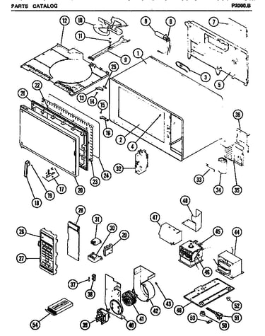 Microwave parts (p2000.b)
