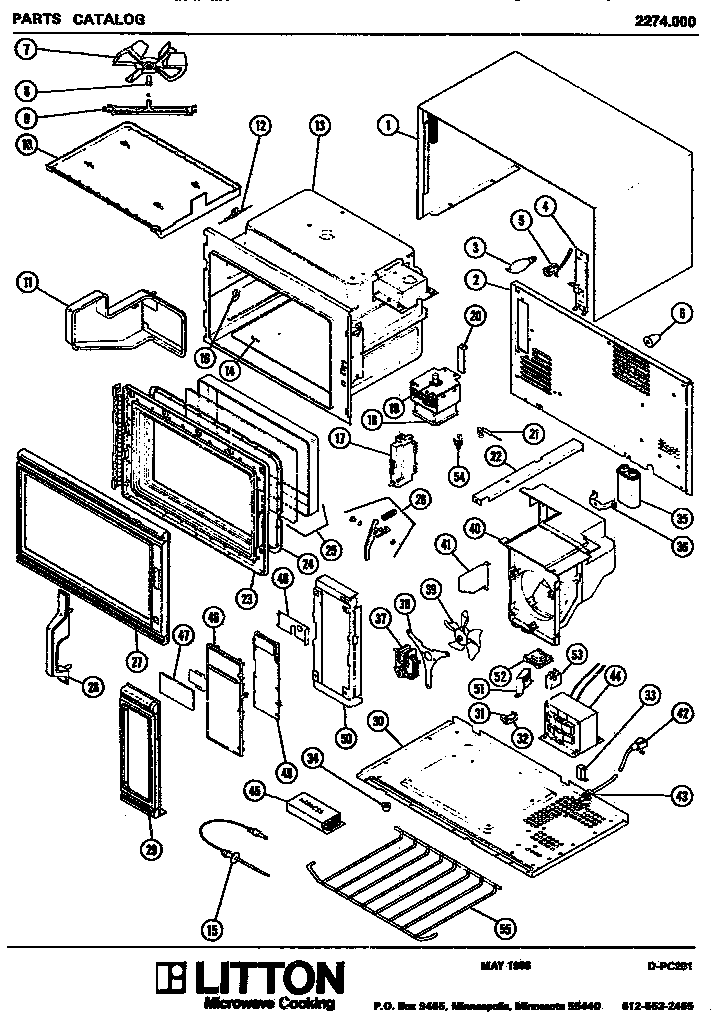 MICROWAVE PARTS (2274.000)