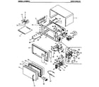Amana LA15500.A microwave parts diagram