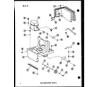 Amana DH14-2W/P54341-17R dehumidifier parts diagram