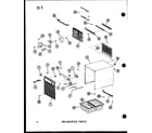 Amana DH22-20W/P54341-20R dehumidifier parts diagram