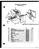 Detergent cup details (zdw-880) (zdw-860) (zdw-855) (zdw-850)