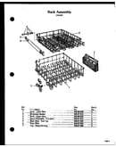 Rack assembly (zdw-850)