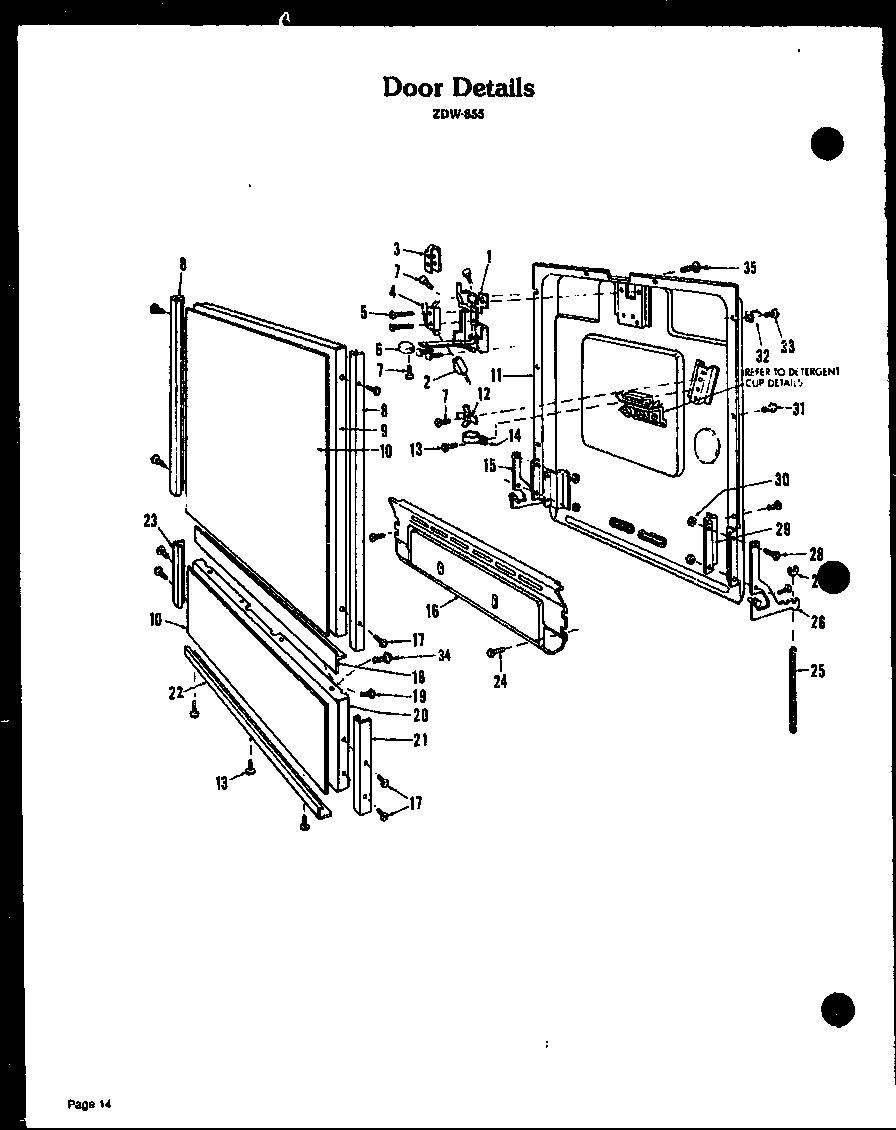 DOOR DETAILS (ZDW-855)