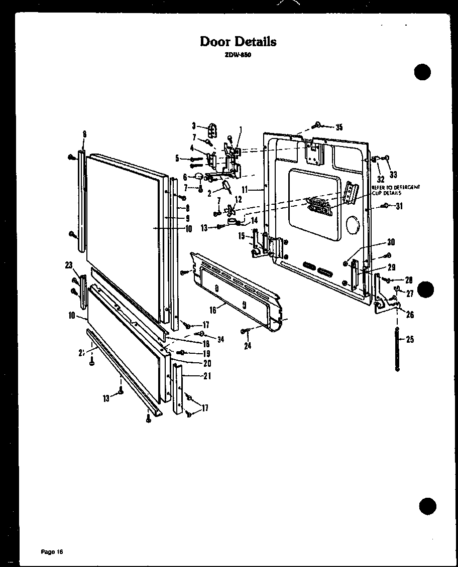 DOOR DETAILS (ZDW-850)