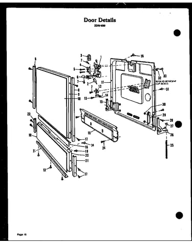 Door details (zdw-850)