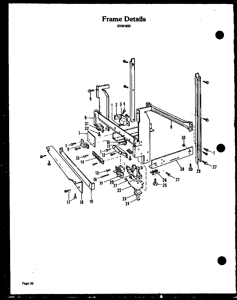 FRAME DETAILS (ZDW-855)