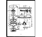 Caloric DCP226-11OR motor/pump diagram