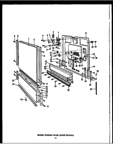 Door details (dur204-19-os)