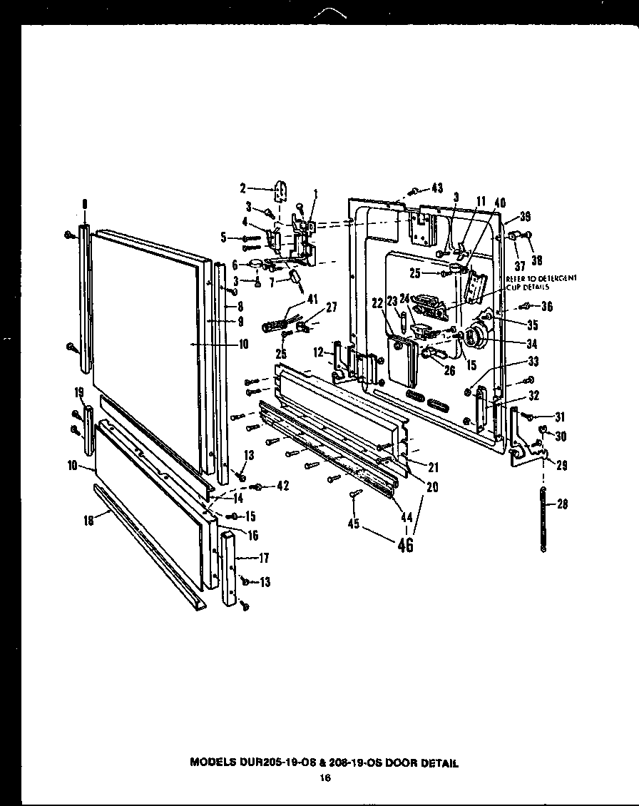 DOOR DETAIL (DUR205-19-OS) (DUR208-19-OS)