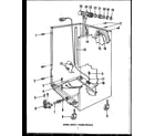 Caloric DCR211 frame/water valve diagram