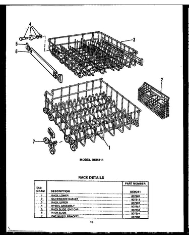 Rack details