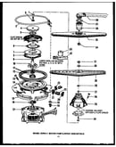 Motor pump & spray arm details