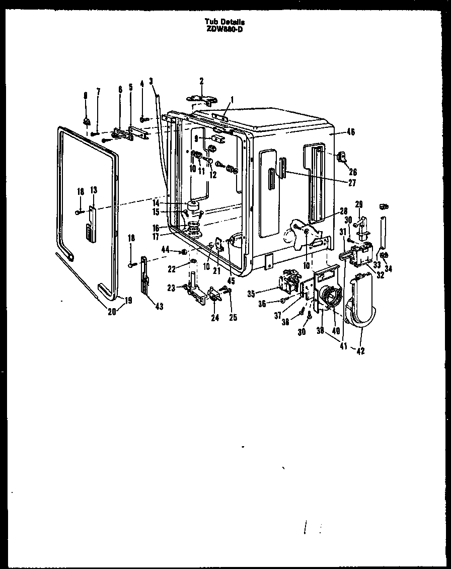 TUB DETAILS (ZDW-880-D)