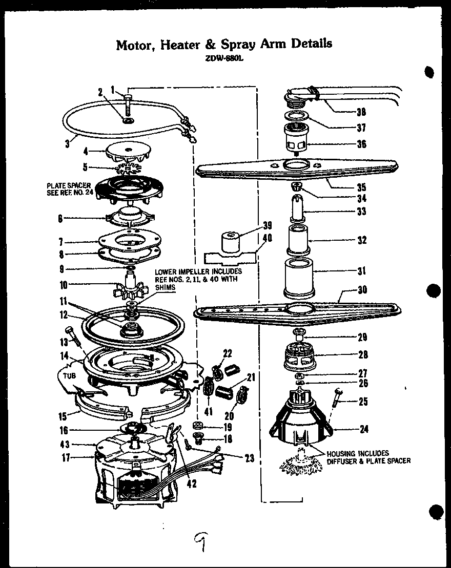 Motor (zdw-880l)